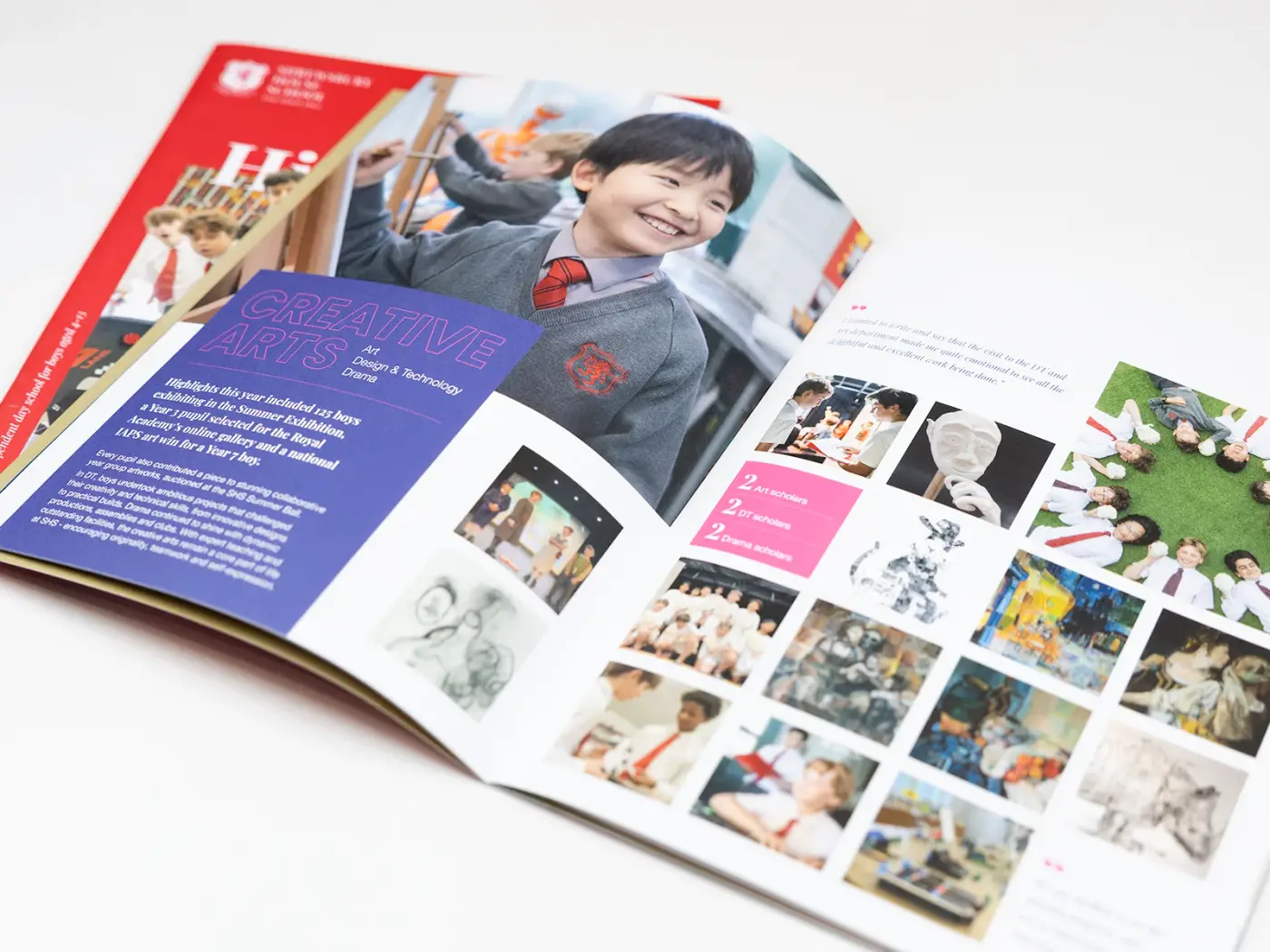 Shrewsbury House - brochure design