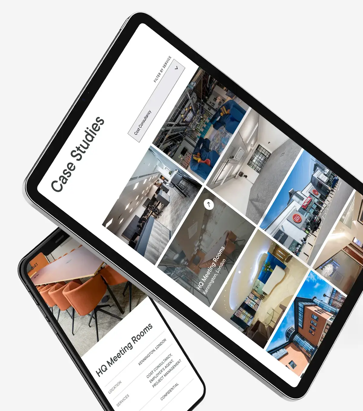 2110 Consult - website design