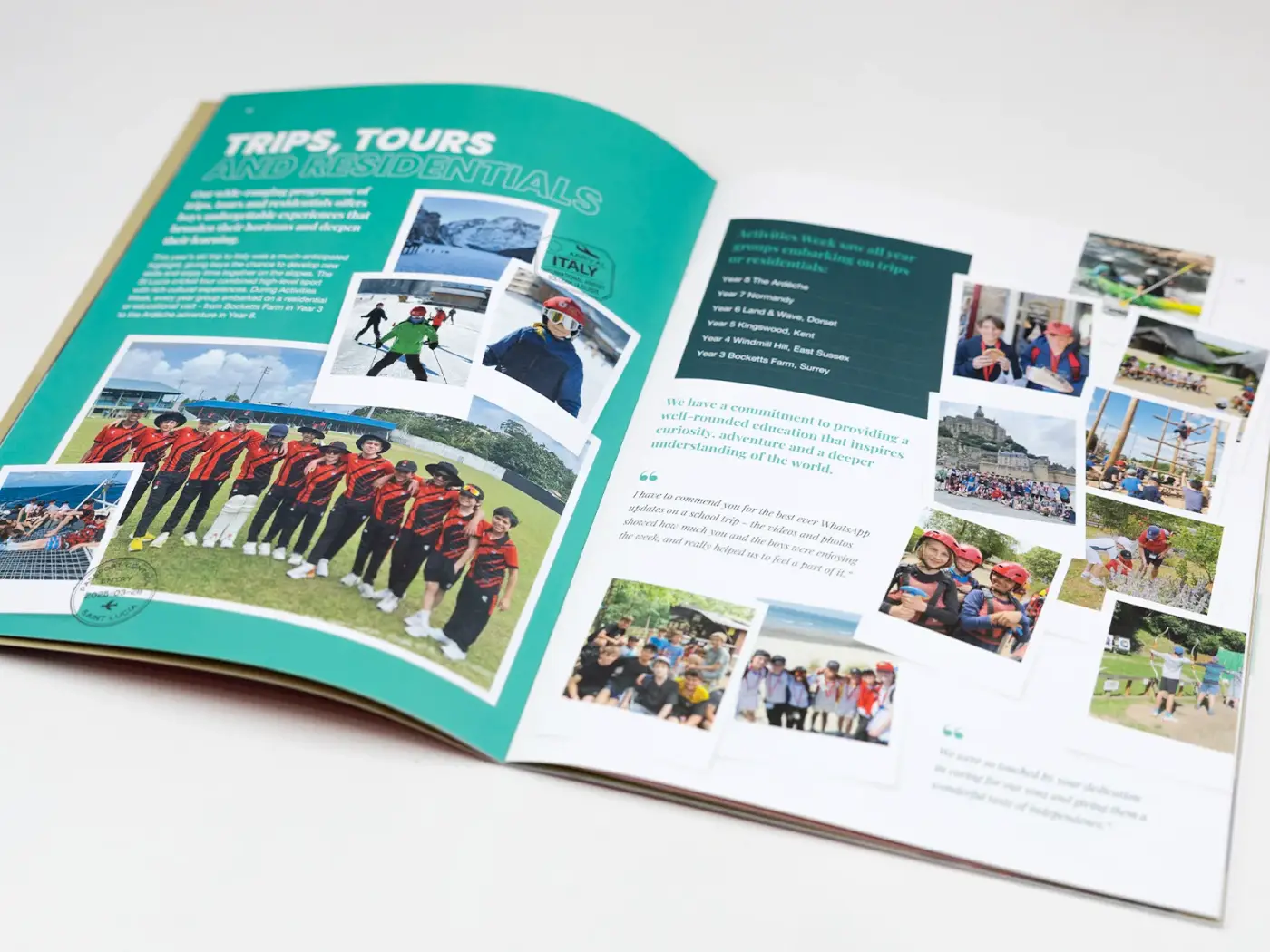 Shrewsbury House - brochure design